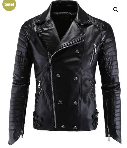 Unleashing the Allure: Dean Black Leather Biker Jacket - A Dive into the Bad Boy Aesthetic