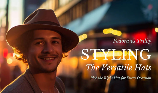 Elevating Your Look, with Mens Stylish Trilby Leather Fedora Hats