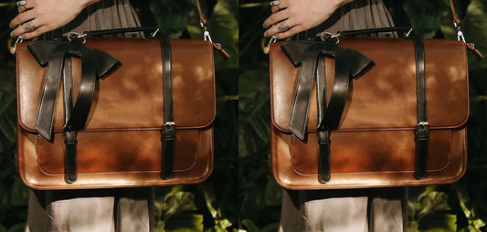 The Timeless Charm of a Tan Leather Messenger Bag