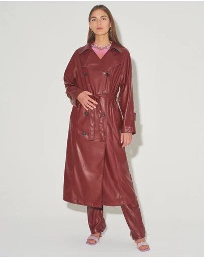 Lee Leather Trench