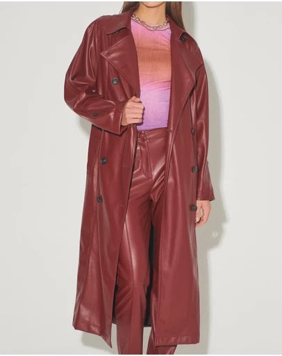 Lee Leather Trench