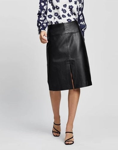 Women Vegan Leather Wrenley Skirt