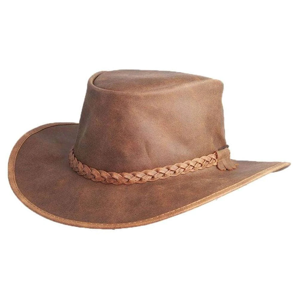 Crusher | Men's Crushable Leather Outback Hat