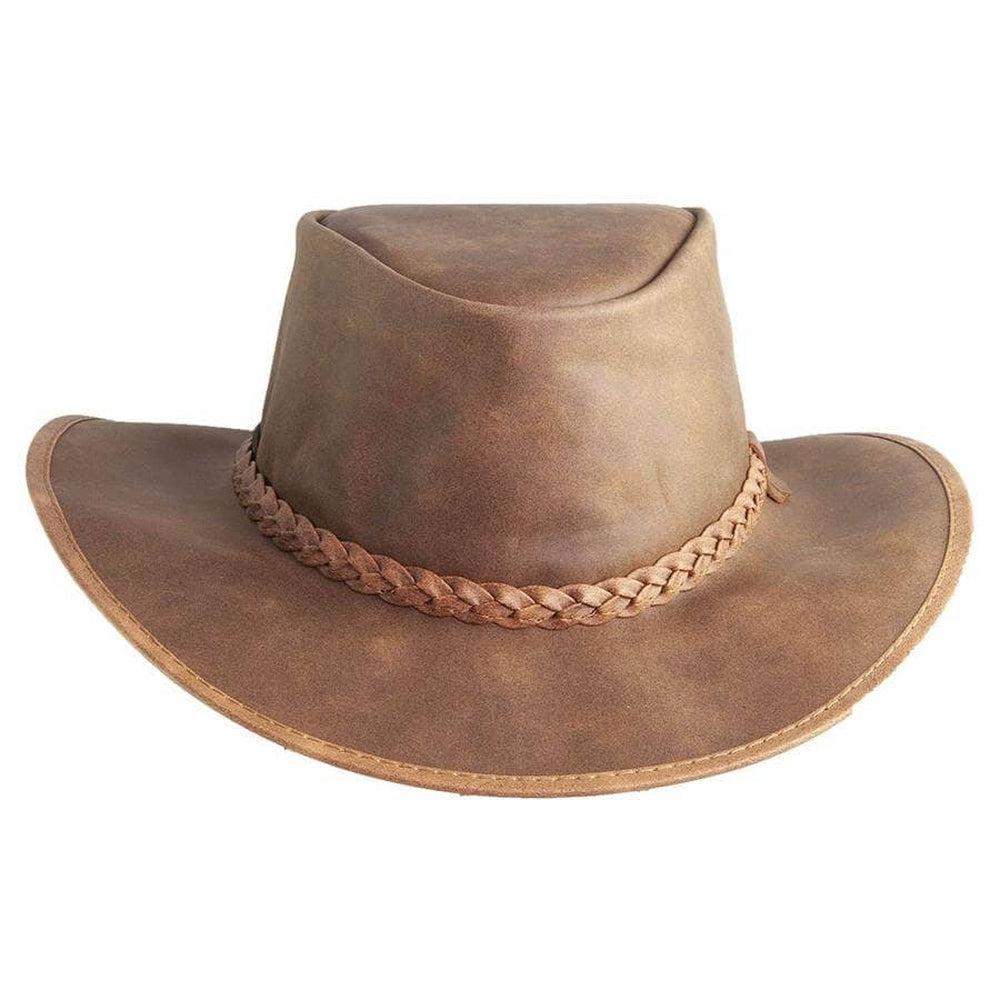 Crusher Men's Crushable Leather Outback Hat