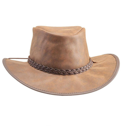 Crusher Men's Crushable Leather Outback Hat