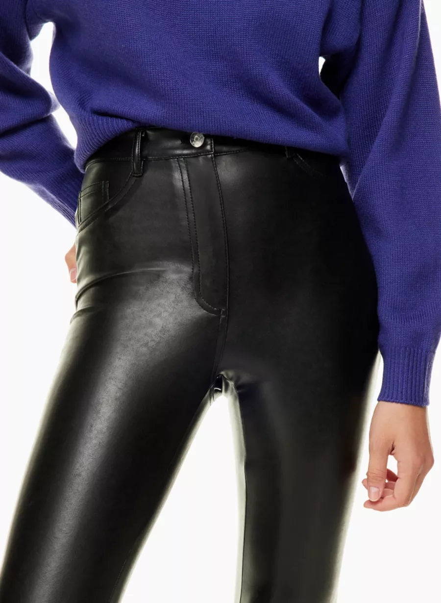 Charm Pant High-waisted Vegan Leather leggings