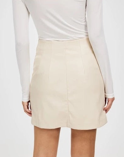Leather Abby Mini Skirt for Women
