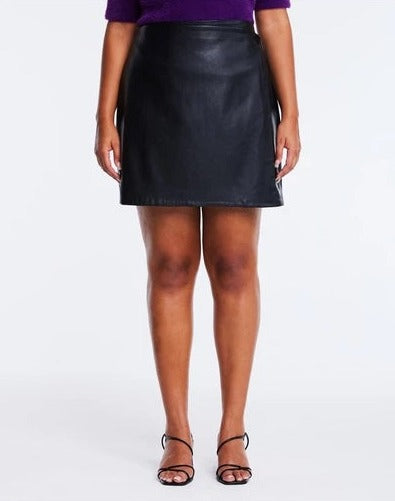 Women Leather Lucinda Skirt