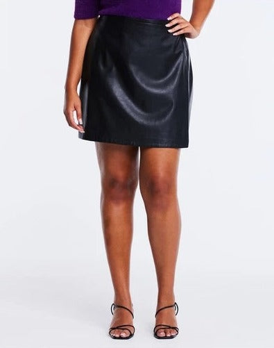 Women Leather Lucinda Skirt