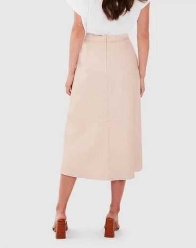 Women  Loren Leather Skirt