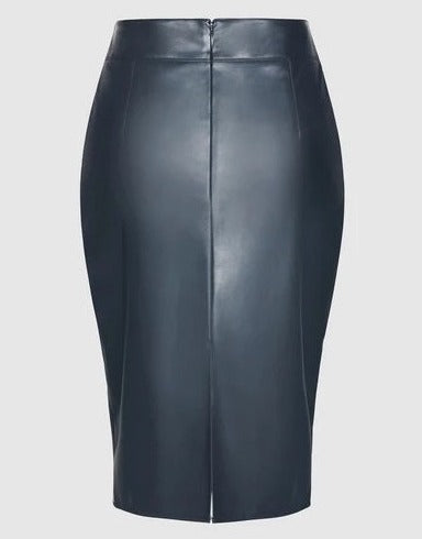 Women Leather Charlotte Skirt