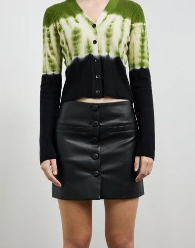 Women Leather Faux Mini Skirt