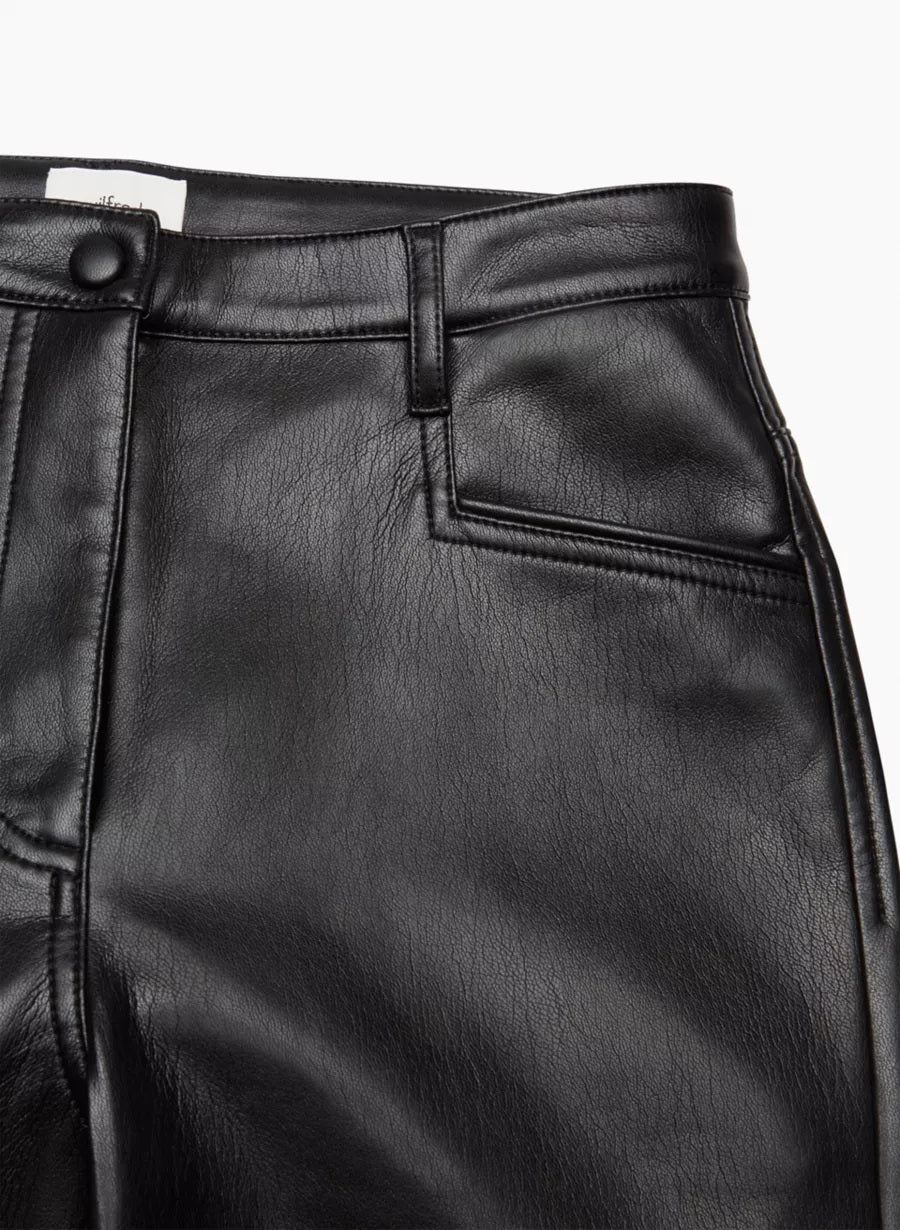 Beatrix Pant High-waisted flared Vegan Leather pants