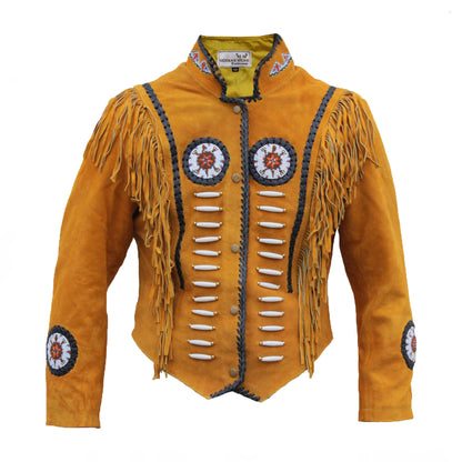Western Leather Western Indian Carnival Fasching Jacket
