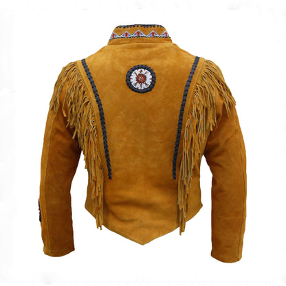 Western Leather Western Indian Carnival Fasching Jacket