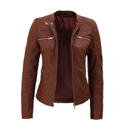 Helen Women Leather Jacket