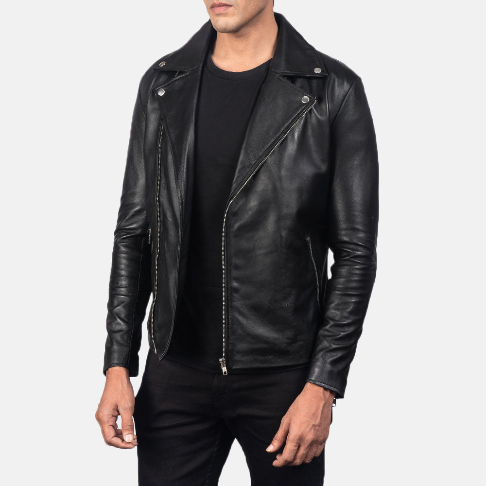 Noah Leather Biker Jacket
