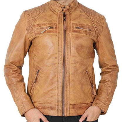 Brown Lambskin Jacket
