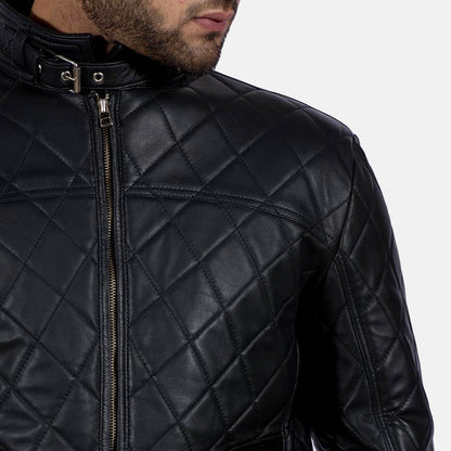 Equilibrium Black Leather Jacket