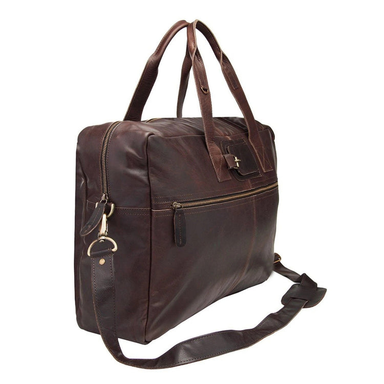 Mahograny Leather Bag