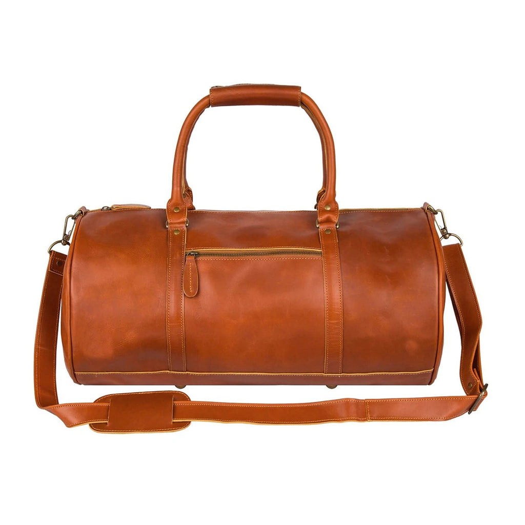 Personalized Leather Duffel Travelling Bag | Leather Duffel Bags ...