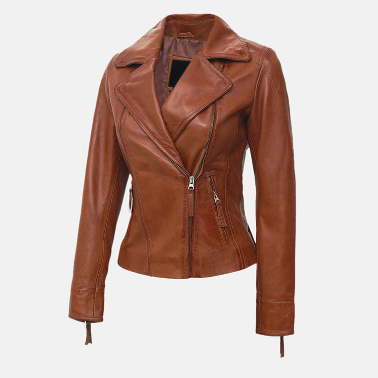 Ramsey Tan Leather Jacket