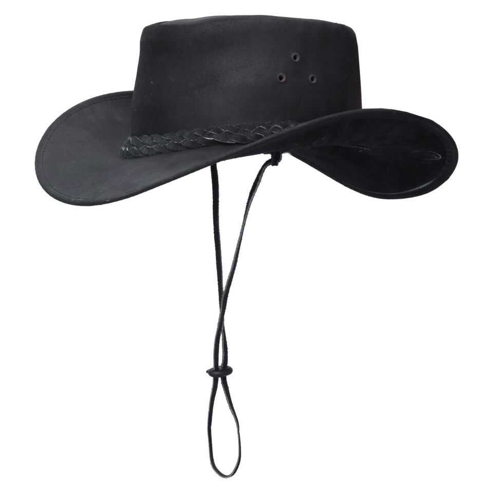 Leather Hat Cowboy