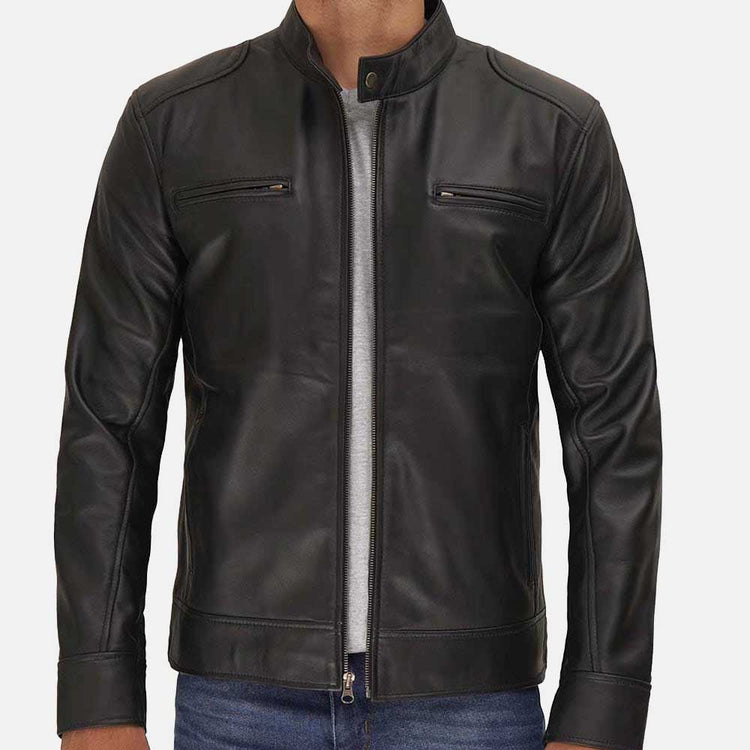 Simple Leather Jacket