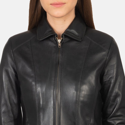 Colette Black Leather Jacket