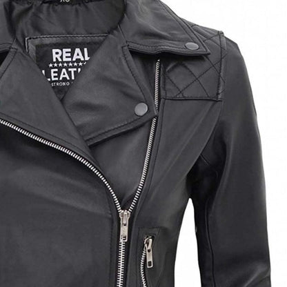 Asti Black Leather Jackets