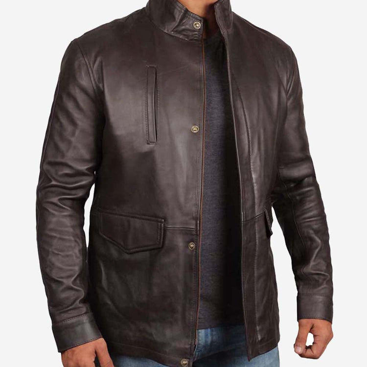 Dark Brown Leather jacket