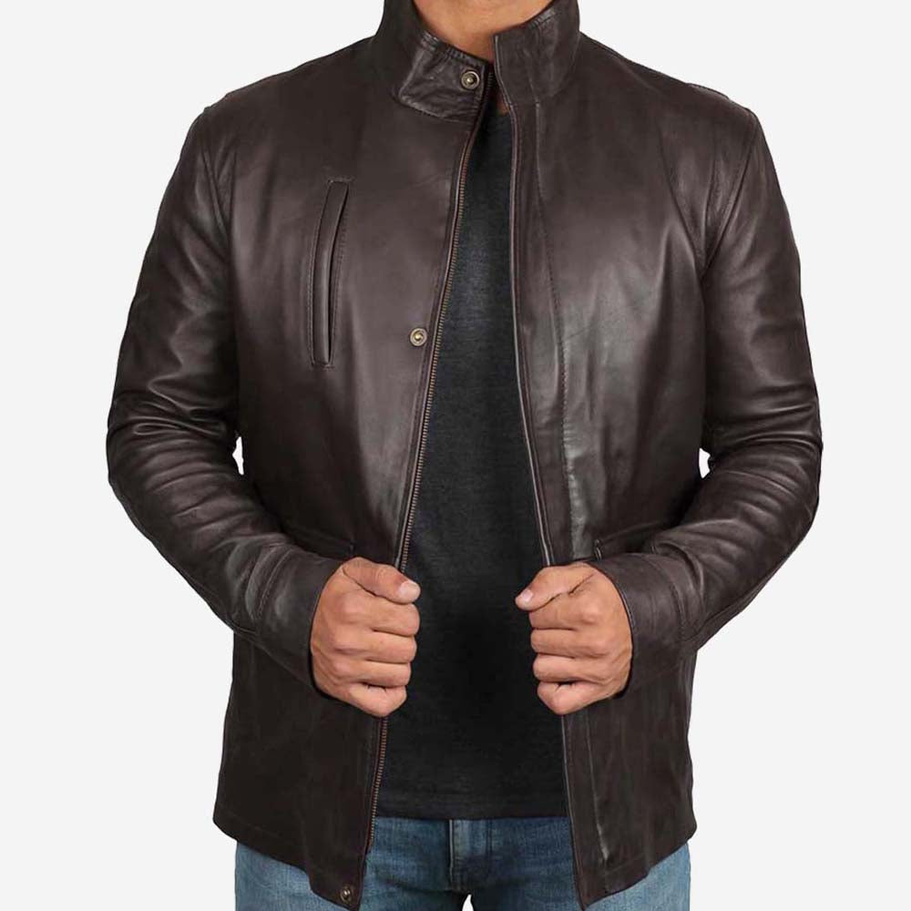 Dark Brown Leather jacket