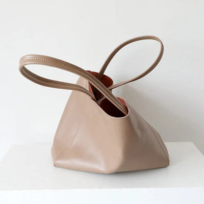 Leather Bag for Books and Tablets