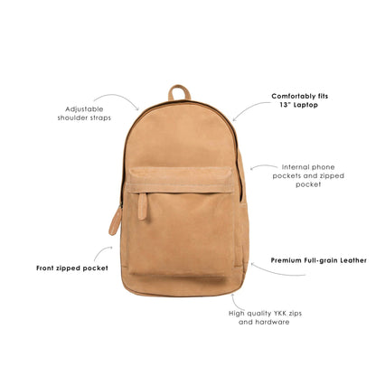 Light Brown Backpack