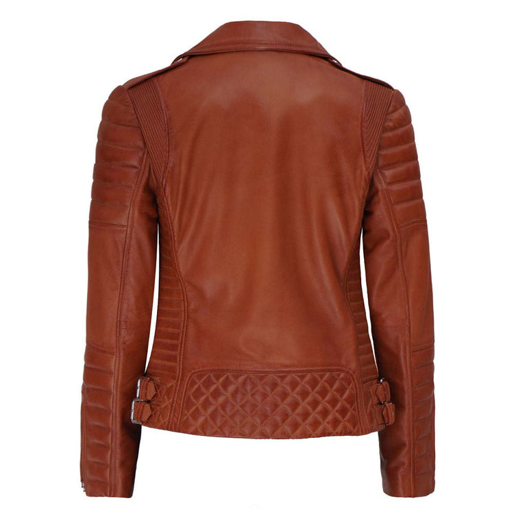 Lucille Women Leather Jacket