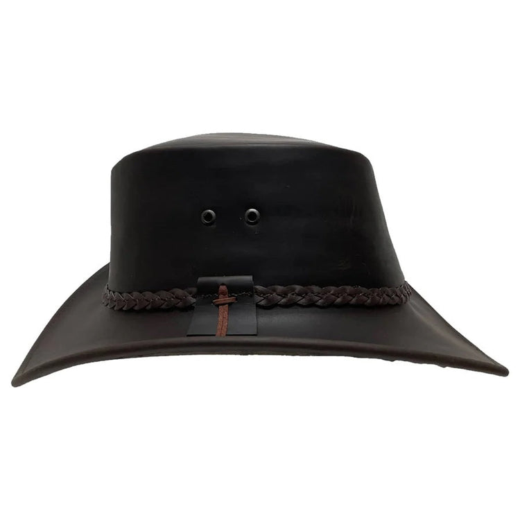 Men Outback Leather Hat