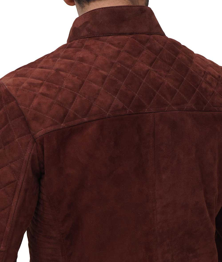 Simple Brown Leather Jacket