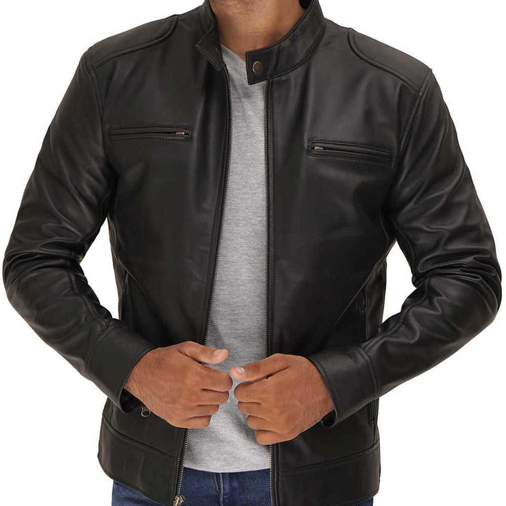 Simple Leather Jacket